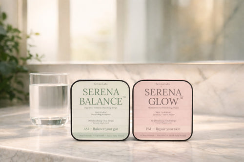 Serena AM + PM Ritual | Gut + Skin Daily System