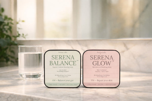 Serena AM + PM Ritual | Gut + Skin Daily System
